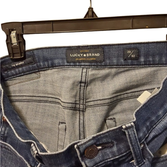 Lucky Brand Jeans Dark Wash Denim 110 Skinny 29/32 - Picture 2 of 3